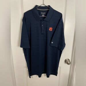 Champion Auburn University Tigers Dark Navy Blue Men's Polo XL